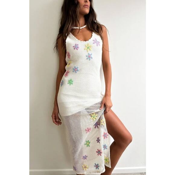 Beach Riot Dresses & Skirts - NEW NWT Beach Riot Diana Crochet Maxi Dress Size XS